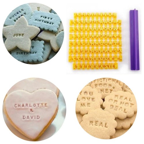 Biscotti lettere timbri - lettere,
