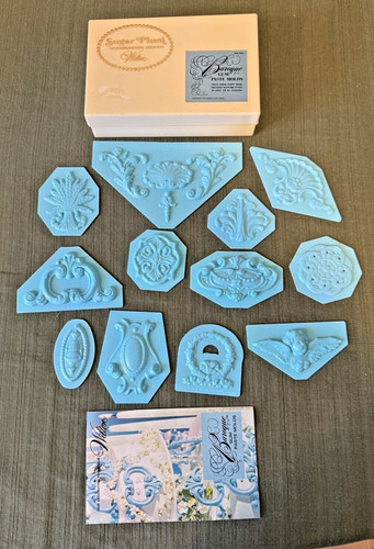 Kit stampi pasta gomma barocca