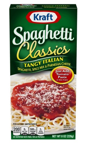Confezione spaghetti kraft - confezione,